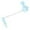 Blue, variant on Manual Spiral Vegetable Cutter for Potato Cucumber Carrot Kitchen Slicer Tool Efficient Food Preparation Gadget