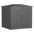 thumbnail image 1 of Arrow 6 x 6 x 6 ft Grey Shed, 1 of 7