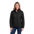 thumbnail image 2 of ororo Women's 4-Zone Heated Quilted Jacket with Battery, Water & Wind-Resistant Heating Jacket for Winter Commuting, Hiking & Gifting (Obsidian Black, M), 2 of 8