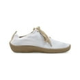 thumbnail image 2 of ARCOPEDICO Adult Unisex LS Knit Walking Shoes, Color: White/Beige, Width: M, Size: 42, 2 of 5