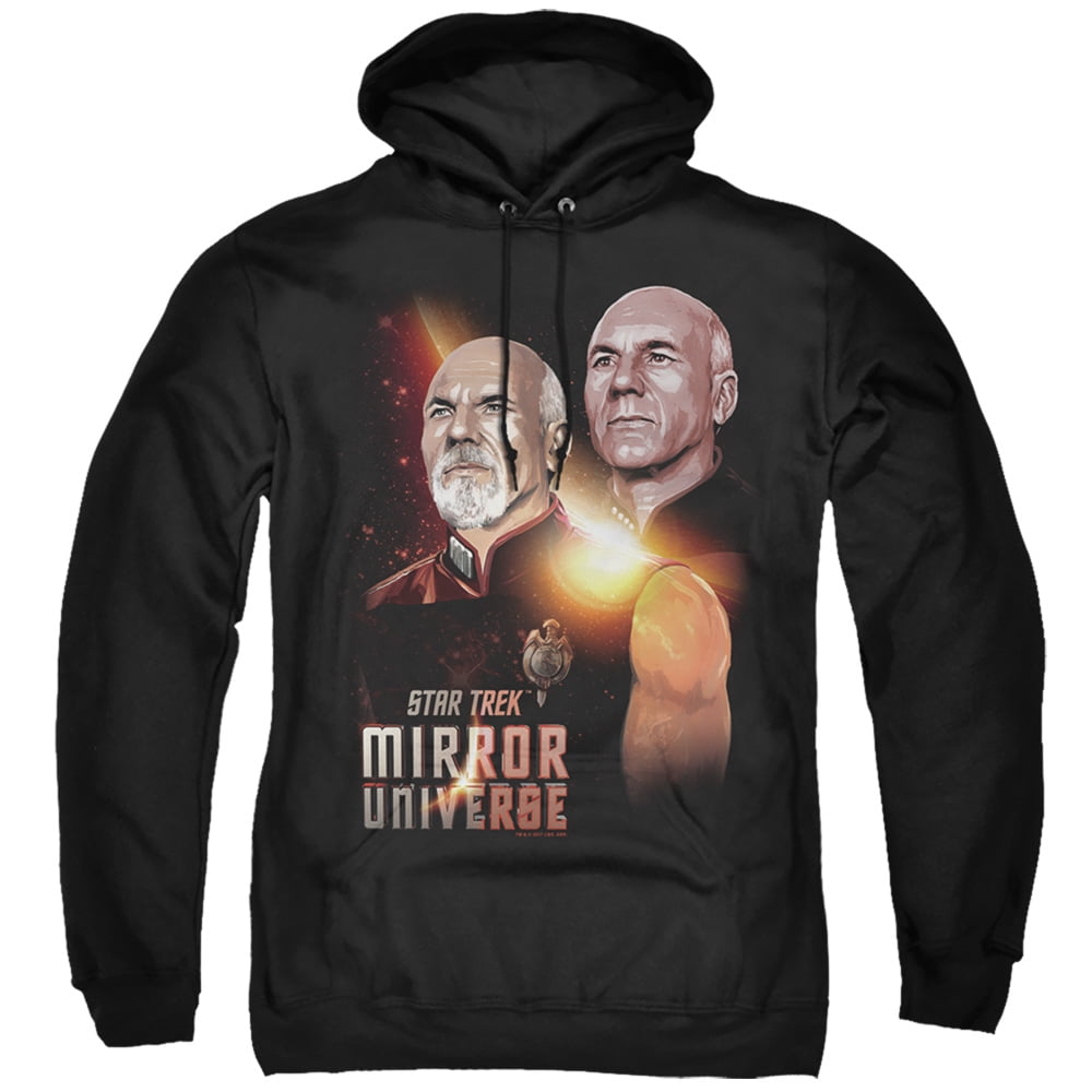 Star Trek Mirror Picard Hoodie Black in Kosovo at 194 Rating 4