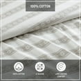 thumbnail image 4 of Eddie Bauer Birch Forest Blue Cotton Flannel 4 Piece Sheet Set, King, 4 of 6