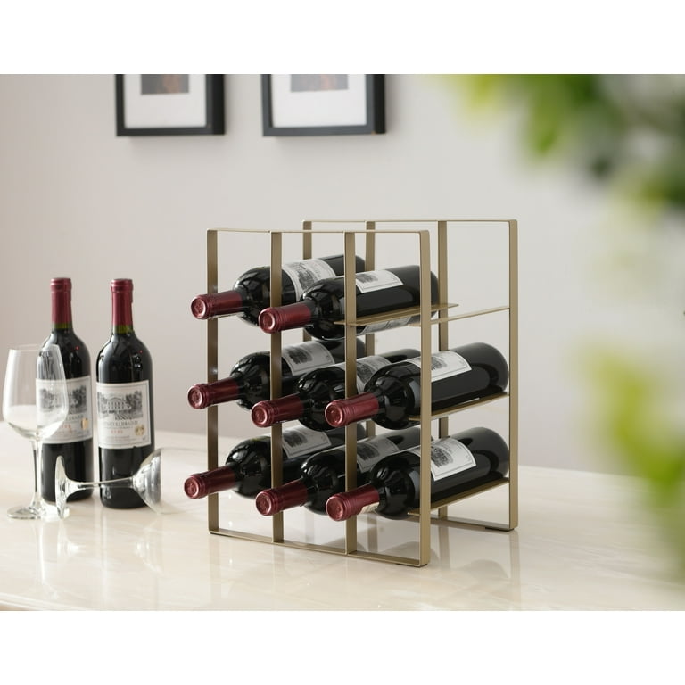 Modern metal wine rack sale