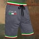 thumbnail image 3 of WILLBEST Pantalones Cortos Casuales para Hombre, para Uso Diario, Ocio y Compras, Diseño Elegante con Estampado de Letras, Tejido Elástico Cómodo para Los Días de Verano., 3 of 4