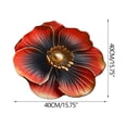 thumbnail image 2 of PEONAVET Bedroom Rug 40x40cm Shaped Flower Diatom Pulp Carpet with QuickDrying and AntiSlip Features, 2 of 4