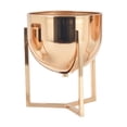 thumbnail image 4 of Maceta de metal Strade Fareast Limited con soporte dorado Mediano, 4 of 5