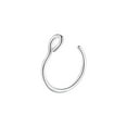 thumbnail image 3 of K-KED 50Pcs Fake Nose Ring C-Shape Septum Non Piercing Lip Ring Helix Earring Clip 20G-Black, 3 of 7