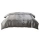 thumbnail image 2 of Coberturas de edredón de seda lujosa, fundas de cama con cremalleras, estilo moderno, duradero, para dormitorio, alta calidad, seda 100%, fácil de instalar, para matrimonio, para hogar,, 2 of 9