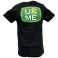 thumbnail image 6 of John Cena Green Logo Black T-Shirt Attitude Adjustment Mens 5XL, 6 of 6