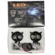 thumbnail image 1 of Foco de motocicleta eléctrica, foco de búho, luz lejana y cercana, luz LED de resaltado, faro externo de dos colores, modificación, 1 of 6