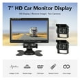 thumbnail image 3 of TFT LCD Color HD Screen Monitor For Car CCTV Reverse Rear View Backup Camera Headrest Monitor Night Vision Rearview ,Easy to Operate, 3 of 7