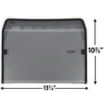 thumbnail image 5 of (3 pack) Five Star 13-Pocket Expanding File with Reminder Tabs, 8 1/2" x 11", Gray, 5 of 10