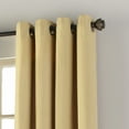 thumbnail image 4 of Nanshing Everett Solid Color Light Filtering Grommet Top Single Curtain Panel, Blue, 52" x 84", 4 of 4