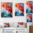 thumbnail image 4 of Designart "Illusory Depth In Multicolor Op Art" Op Art Canvas Art Print, 4 of 7
