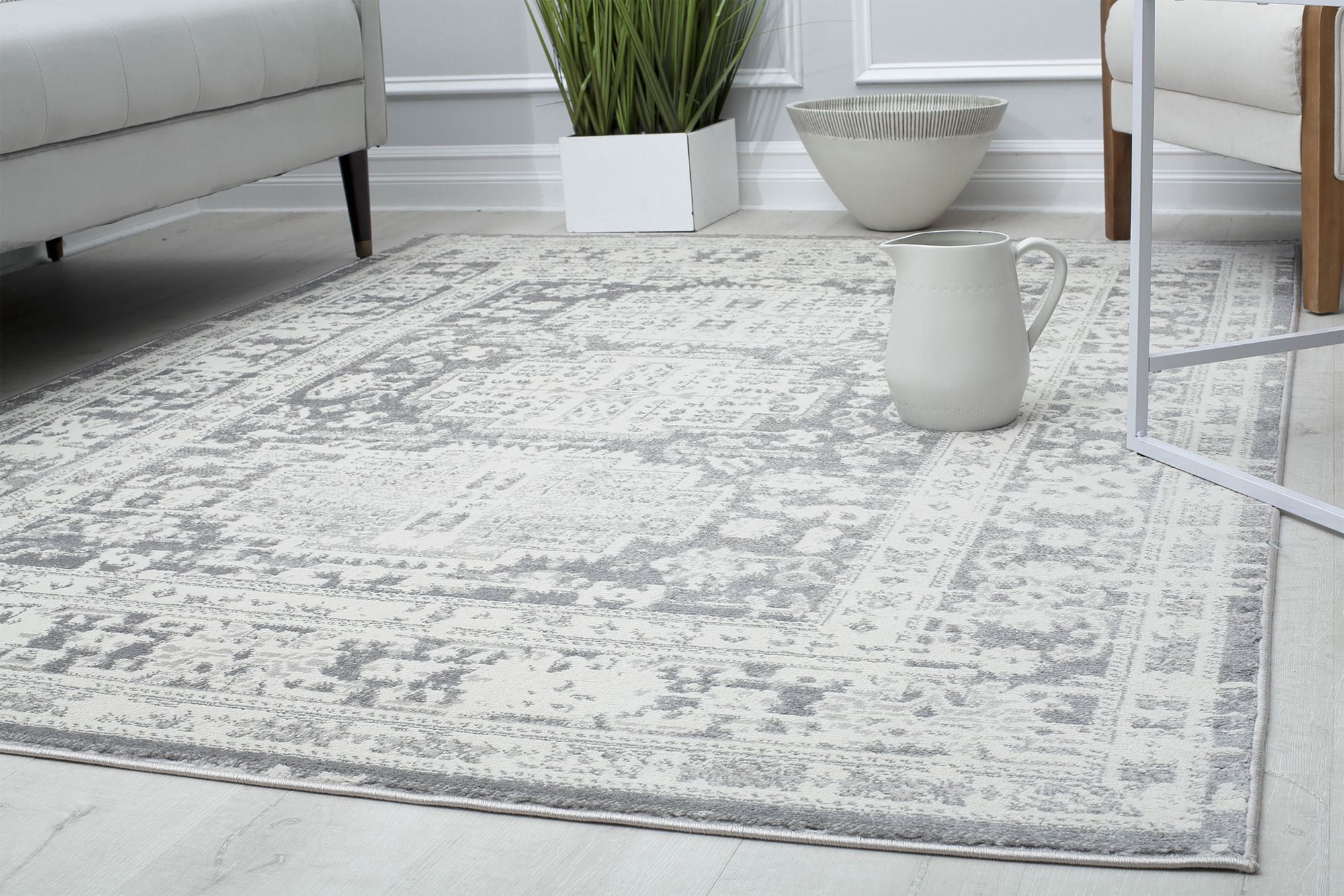 Rugs America Gallagher GL55G Canvas Sundara Vintage Transitional Area Rug, 2'6"x8'
