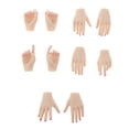 thumbnail image 2 of 5 Modelos de Del Cuerpo Femenino para Accesorio de Hugo Natural 10 piezas 5 pares 1:6 figura de ón femenina modelos de mano reemplazables Manos femeninas de 12 pulgadas, 2 of 9