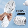 thumbnail image 3 of Plantillas deportivas ortopédicas de espuma viscoelástica para zapatos: absorbentes de golpes, transpirables, desodorizantes, almohadilla suave de EVA, 3 of 3