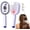 Purple, variant on Electric Spray Air Cushion Massage Comb, 5 in 1 Air Cushion Brush, Electric Steam Brush for Hair with Fine Mist Spray, Retractable Bristles, Detangling Hair Brush for Wet Dry Curly Wavy Hair