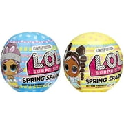 LOL Surprise 2021 LIMITED EDITION Spring Sparkle Bunny Hun & Chick-A-Dee Set of 2 Figure Packs