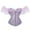 Blue, variant on Corset Tops for Women Tulle Off Shoulder Lace Up Bustier Boned Halloween Vintage Floral Embroidery Patterns Waist&nbsp;Trainer Blue XXL