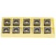 thumbnail image 2 of Inserto De Torneado De Carburo Sólido, Inserto De Torneado De Torno CNC, 10 Piezas Para Materiales De Aleación Resistentes Al Calor Procesamiento De Acabado De Torneado Varios ANGGREK Otros, 2 of 8