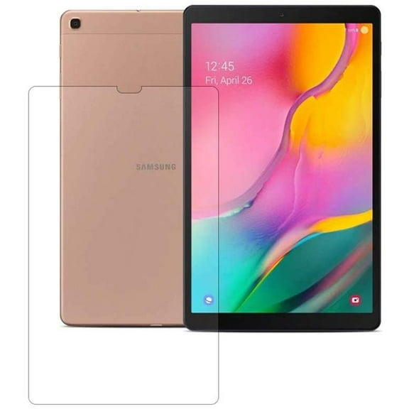 KIQ [2 Pack] Tempered Glass Screen Protector Clear Film Cover Air Bubble-Free for Samsung Galaxy Tab A 10.1 [2019] SM-T510 SM-T515
