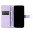 thumbnail image 4 of Funda tipo billetera GANGXUN para iPhone 15 Pro Max – Tapa abatible con correa para mujer, 4 of 5