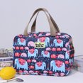 thumbnail image 4 of Large Capacity Floral Travel Toiletry Bag – Waterproof Cosmetic Pouch with Handle,Portable Hanging Wash Bag for Shaving Kit & Beauty, 4 of 7