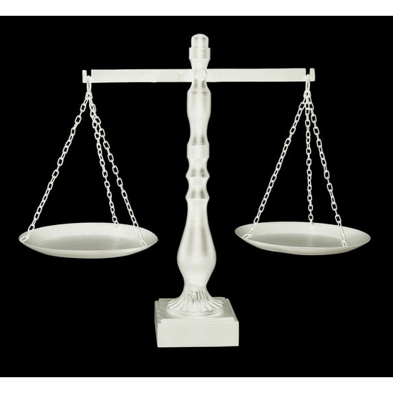diollo Apothecary Scale Vintage Metal Weight Scale Home Décor Antique Weight Balancing Scale Taraju, Height 11.5 Inch, White