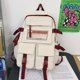 thumbnail image 2 of Stylish Large Capacity Backpack - Zippered, Portable, & Decorated for School!, 2 of 5