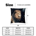 thumbnail image 5 of Leo Constellation Elegant Velvet Throw Pillow Covers and Inserts - Set of 2, Available in 16x16, 18x18, 20x20 Inches for Home Decor, Unique Patterns for Sofa, Bed, and More, 5 of 6