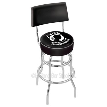 Lionel Trains Lionel Bar Stool with Backrest - Walmart.com