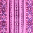 thumbnail image 1 of Ahgly Company Indoor Square Oriental Pink Modern Area Rugs, 5' Square, 1 of 4