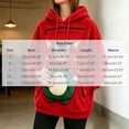 thumbnail image 4 of LWFFDAW Christmas Pet Pouch Hoodie for Women Long Sleeve Sherpa Fleece Hoodies Winter Warm Oversized Pullover Hooded Sweatshirts, 4 of 6
