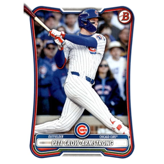 2026 Bowman #31 Pete Crow-Armstrong Chicago Cubs MLB Baseball Base Trading Card