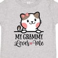 thumbnail image 4 of Inktastic My Grammy Loves Me Girls Granddaughter Kitten Girls Toddler T-Shirt, 4 of 5