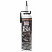 Ultra Series RTV Silicone Gasket Maker, 9.5 oz PowerBead Can, Black, Sold As 1 Each