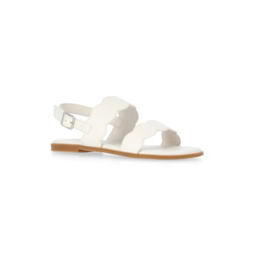 Wonder Nation Girls Two-Strap Slingback Sandals