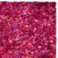 thumbnail image 7 of SAFAVIEH Rio Cassandra Confetti Polyester Shag Area Rug, Fuchsia/Multi, 8' x 10', 7 of 7