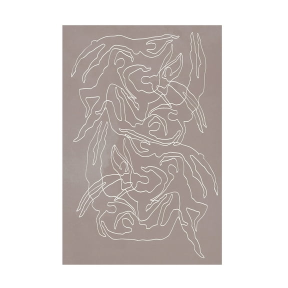 Pictufy Studio II 'Swimmers' Canvas Art - 12 x 19 Inches