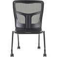 thumbnail image 7 of Lorell, Nesting Chair, 2 / Carton, Black, 7 of 7