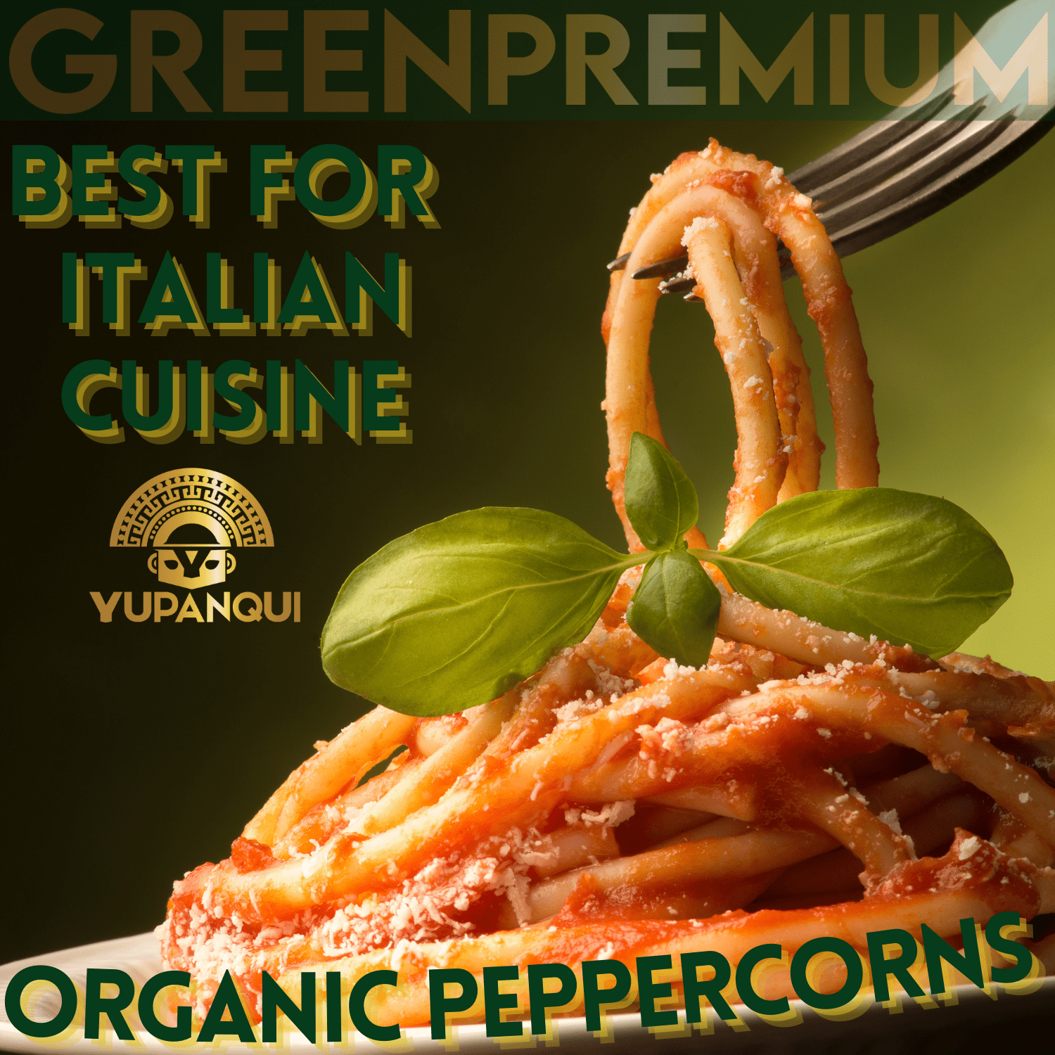 YUPANQUI Whole Green Peppercorns, Ceramic Core Pepper Mill, 2.1 oz