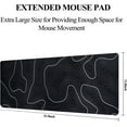 thumbnail image 4 of Large Gaming Mouse Pad Extended Big XXL Mouse Pad Keyboard Laptop Computer Desk Mat with Non-Slip Base Stitched Edge for Home Office Gaming Work, 4 of 6