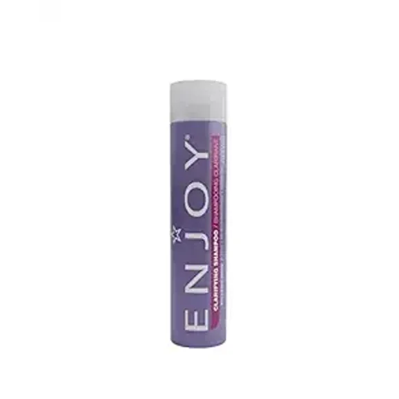 ENJOY Hair Care Clarifying Shampoo, Shampooing Clarifiant, Clarifying Shampoo For Build Up, For All Hair Types, pH 4.5-5.5, Sulfate Free Shampoo - 10.1 Fl Oz