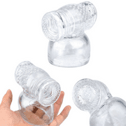 4x Fit for Mini Hitachi Handheld Massage Magic Wand Attachments Accessories Fit HV-260 270 280,Private Package