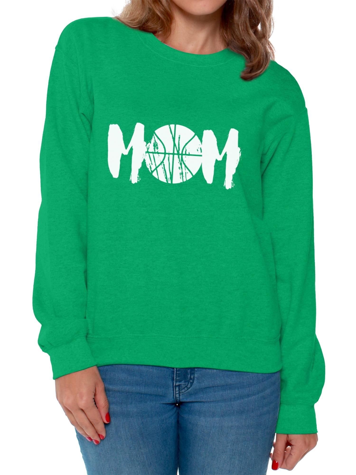 Awkward Styles Women's Basketball MOM Sport Mom Graphic Sweatshirt Tops