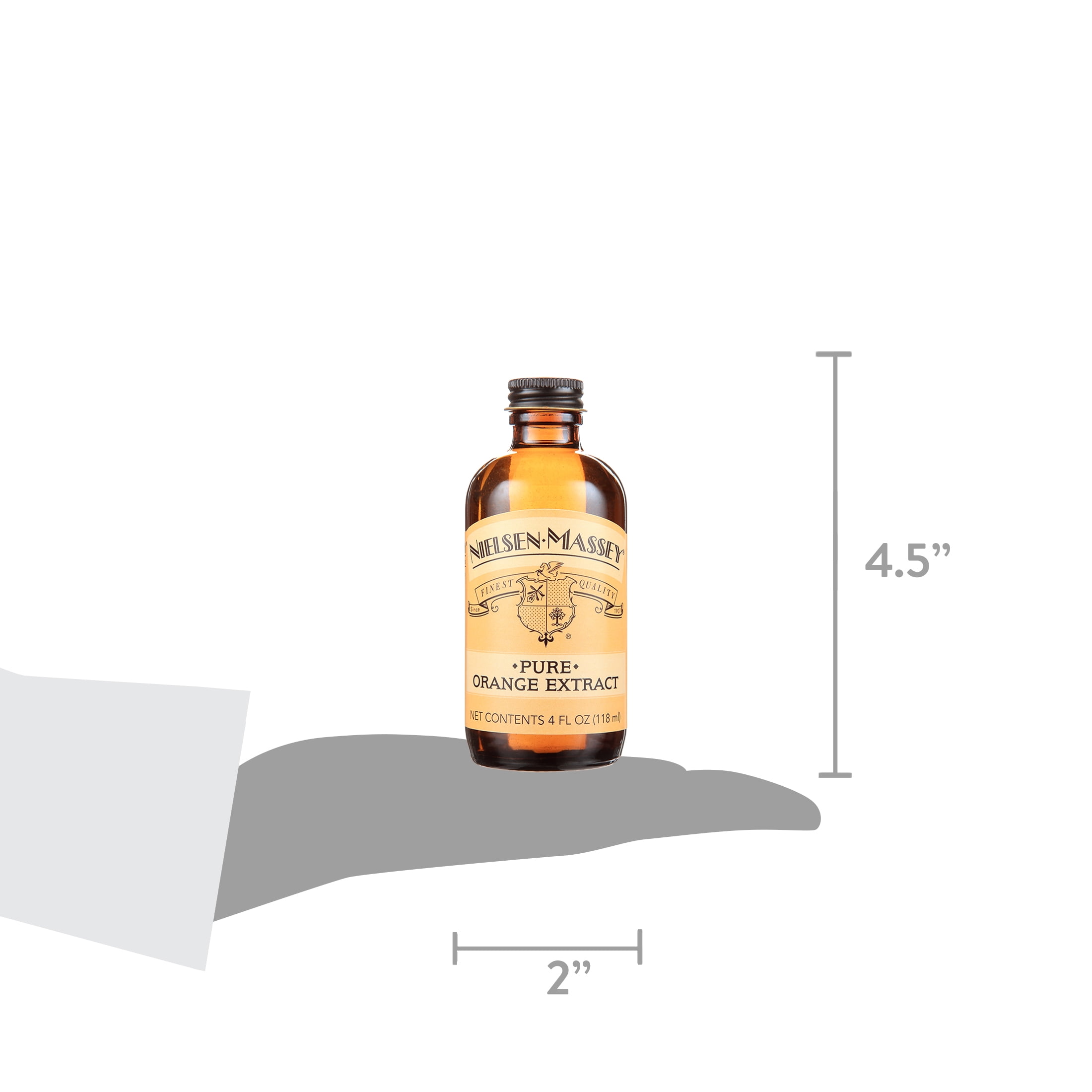 Nielsen-Massey Pure Orange Extract, 4 oz.