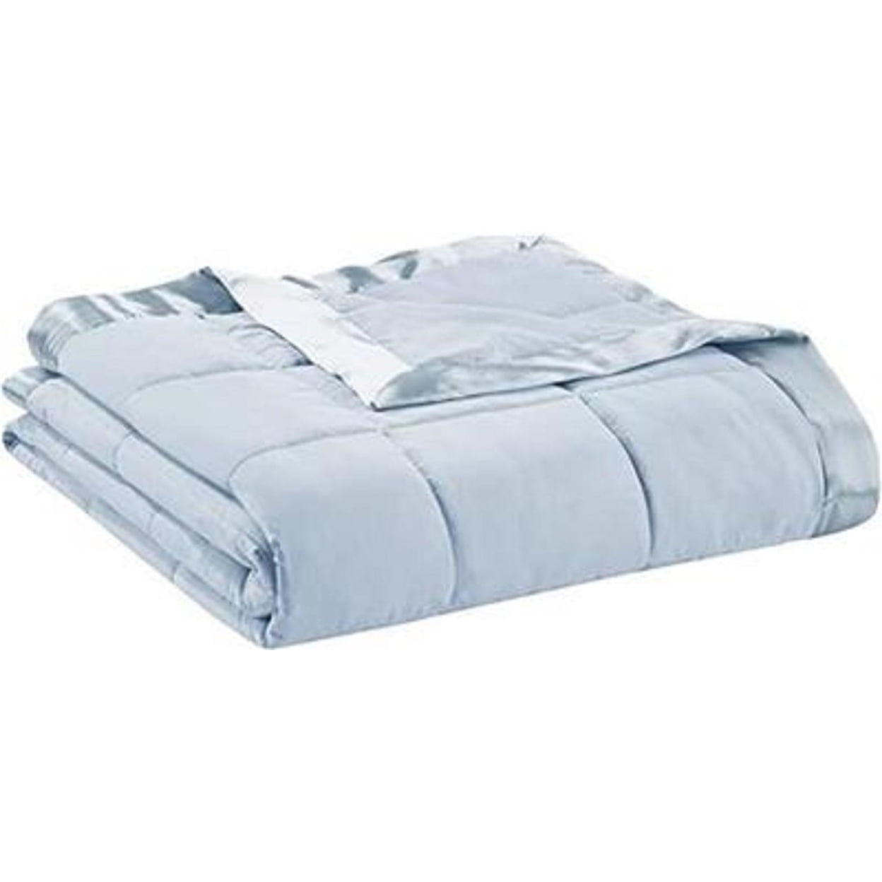 Home Essence Prospect Blue Lightweight Down Alternative Blanket with
