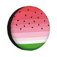 thumbnail image 1 of Fotbe Watermelon Funda de Llanta de Repuesto con Estampado, Engrosada, Ajuste Universal para Jeep, Remolque, RV, SUV, Camión-17 inch, 1 of 6