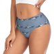 thumbnail image 2 of Balery Cute Whale Ropa Interior de Algodón para Mujer con Dibujo – Braguitas Cómodas y Elásticas, Estilo Clásico-XX-Large, 2 of 6